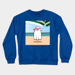 Cute Summer Ghost Crewneck Sweatshirt